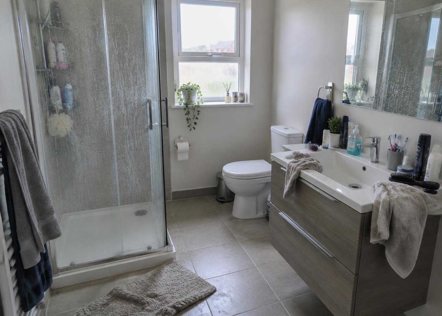 bathroom before cleaning